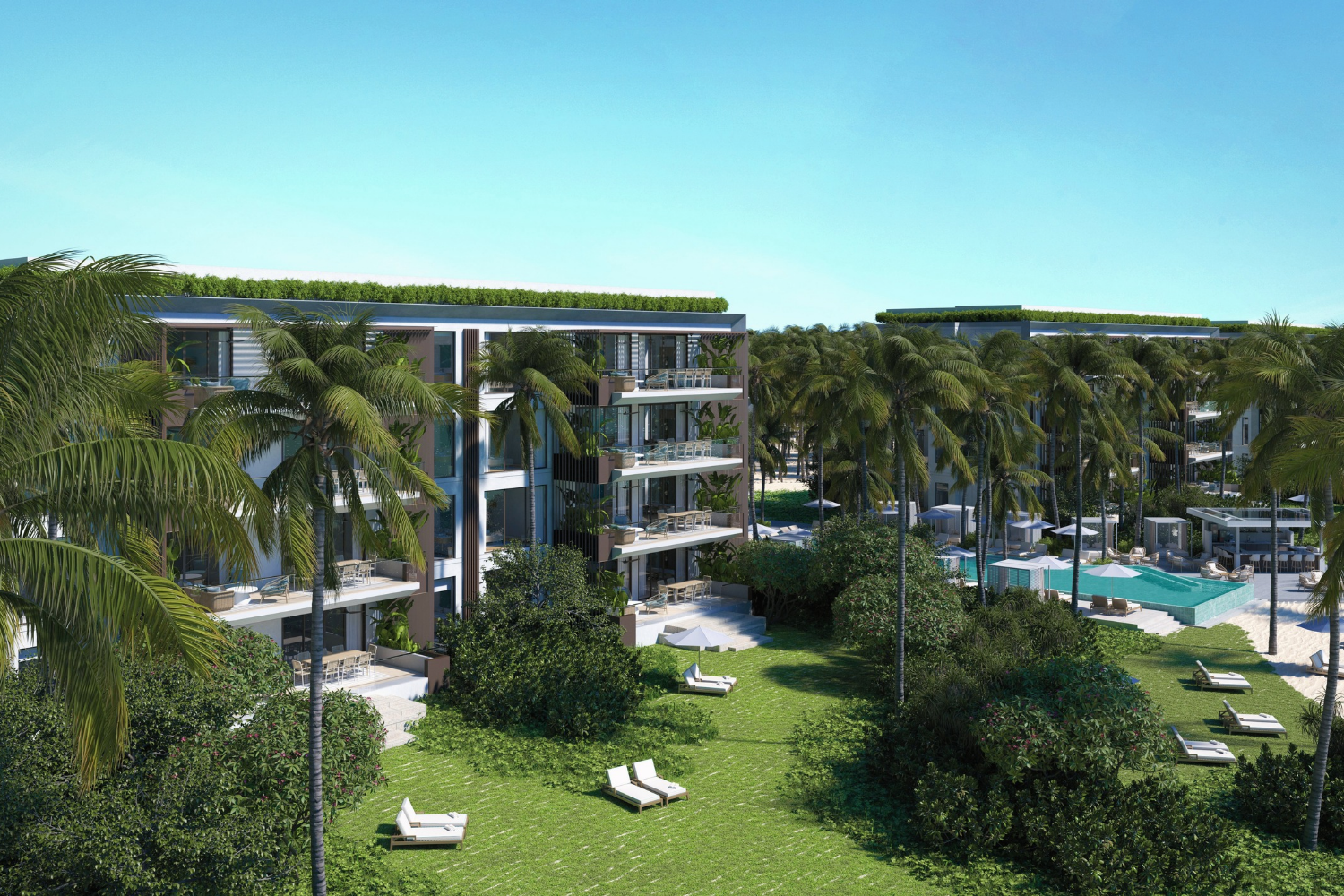 Coral Residences beachfront residences on Kandima Maldives